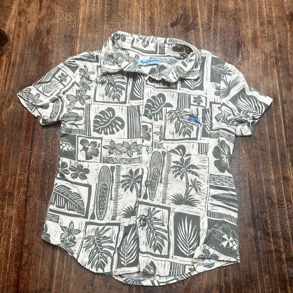 Tommy Bahama Hawaiian Shirt sz 2T